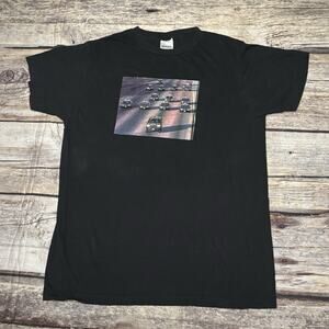 Rip N Dip Police Chase Black Short Sleeve T-Shirt Mens Size Medium